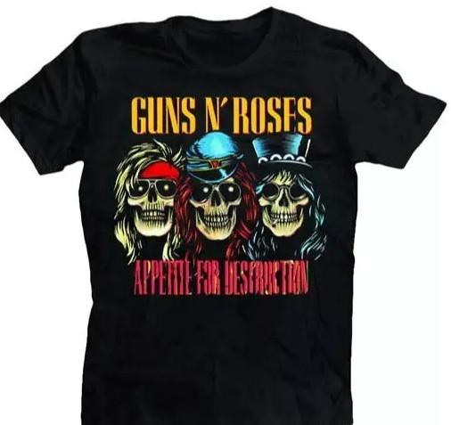 T-shirt Guns N' Roses AFD Crânes T-shirt Unisexe