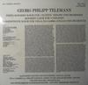 LP Record GEORG PHILIPP TELEMANN  HEIDELBERG  TripelKonzert BDur Konzert GDur SM91032 Da Camera Magna 1974 Germany Classical Used