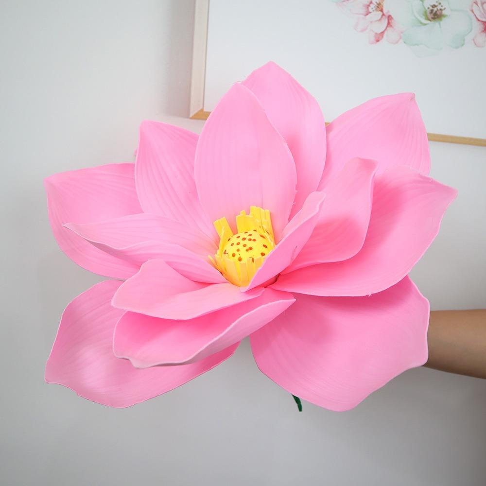 40/50cm PE Giant Lotus Flower Fashion Artificial Simulation Lotus Flower Home Decoration Display Art Decoration