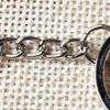 25mm Jewelry Split Ring Polished Silver Key Fob Keychain Keyring Short Chain