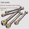 Universele Torx Sleutel Verstelbaar Koppel 6-22mm Ratelsleutel voor Fiets Motor Auto Reparatiegereedschap Mechanisch Gereedschap