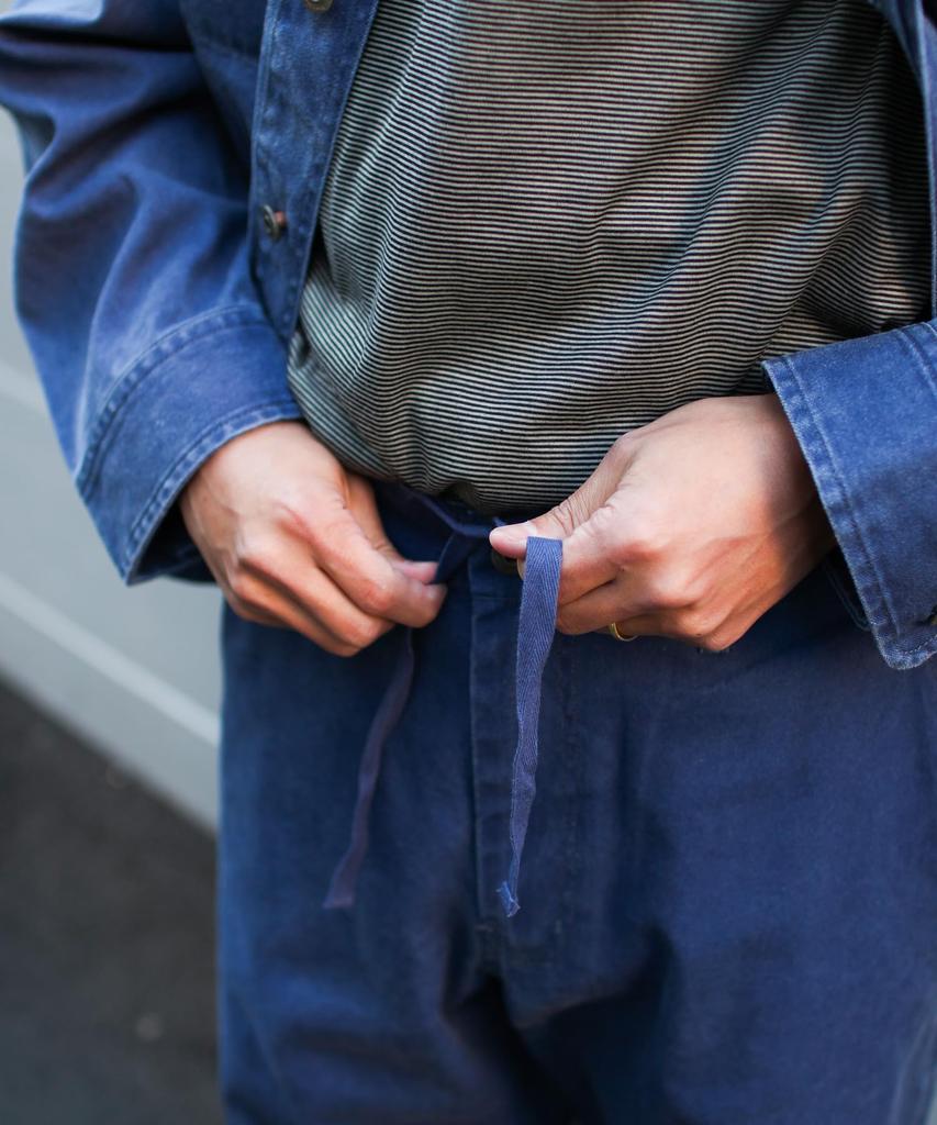 Sulfur Dyed Fade Pants Pants Long Pants BLUE M [Snow Peak] PT-26SU016 Men's Women's