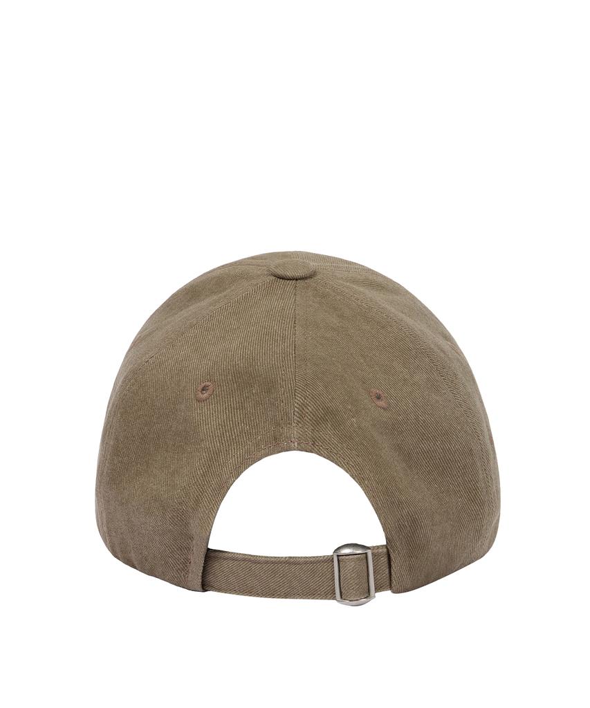 ROCKCAKE Script Pigment Ball Cap - Beige