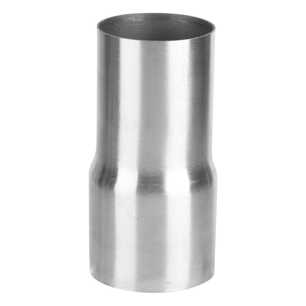 Stainless Steel Exhaust Pipe Connector Tube Adapter Reducer Modified Part