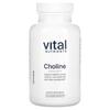 Nutrienți Vitali, Colină, 550 mg, 120 Capsule Vegetale (275 mg per capsulă)