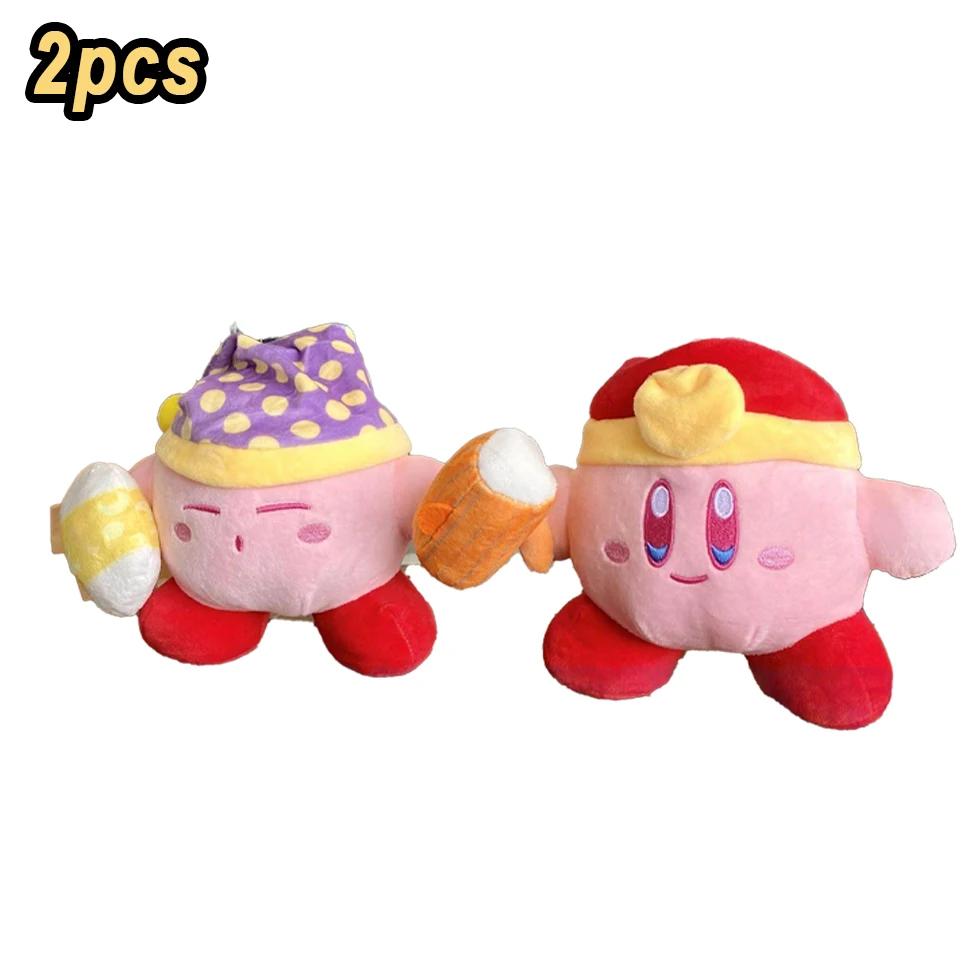 10-20cm Anime Star Kirby Pluszowe Zabawki Miękka Pluszowa Lalka Zwierzęca Puszysta Różowa Pluszowa Lalka Poduszka Dekoracyjna Zabawki na Prezent Dla Dzieci