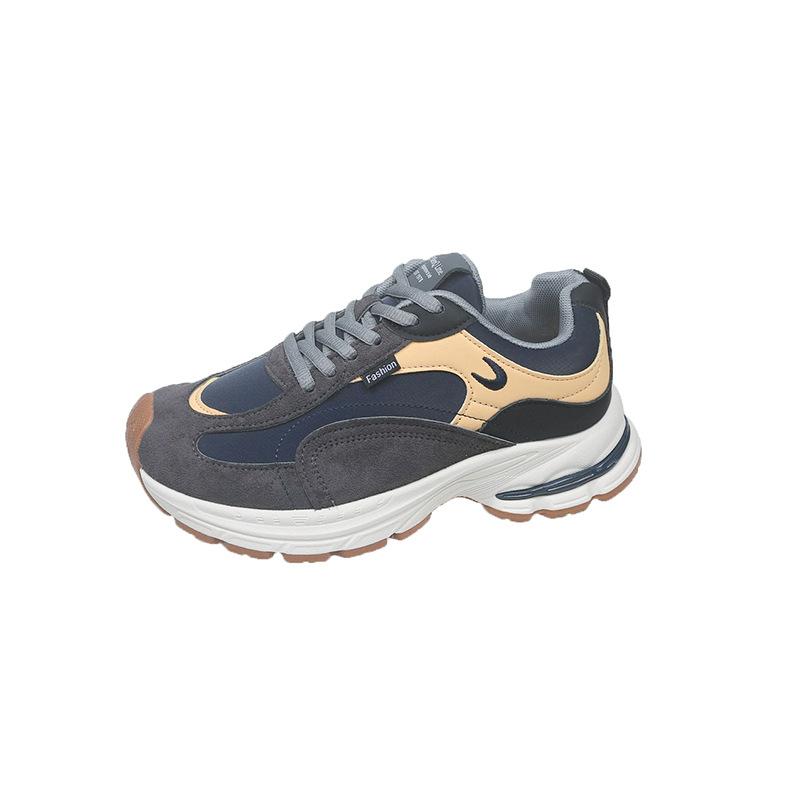 Retro Deutsche Trainingsschuhe Damen Herbst 2025 Neu Klein Innenhöhenerhöhung Atmungsaktiv Leicht Lässige Sportschuhe