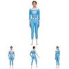 Universe Superhero Costume With Polyester Stretch Fabric For Cosplay Events