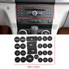 For Mercedes Benz GLK Class X204 Car Center Console Steering Wheel Door Lock Window AC Switch Button Repair Sticker