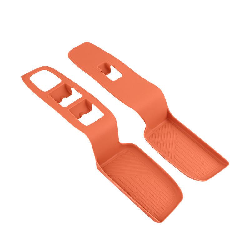 For Li Lixiang L9 L8 L7 L6 2024 Car Interior Door Handle Storage Box 4pcs Silicone ide Door Handle Storage Mat