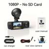 3-Kanal Dashcam WIFI AUTO DVR 1080P 3-Objektiv Innenraumkamera Dreiwegekamera Blackbox Recorder Video Registrator Camcorder