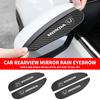 2Pcs Car Rearview Mirror Rain Eyebrow Carbon Fiber For Civic Fit Accord City Vezel CR-V S660 Odyssey HR-V Insight FJ6