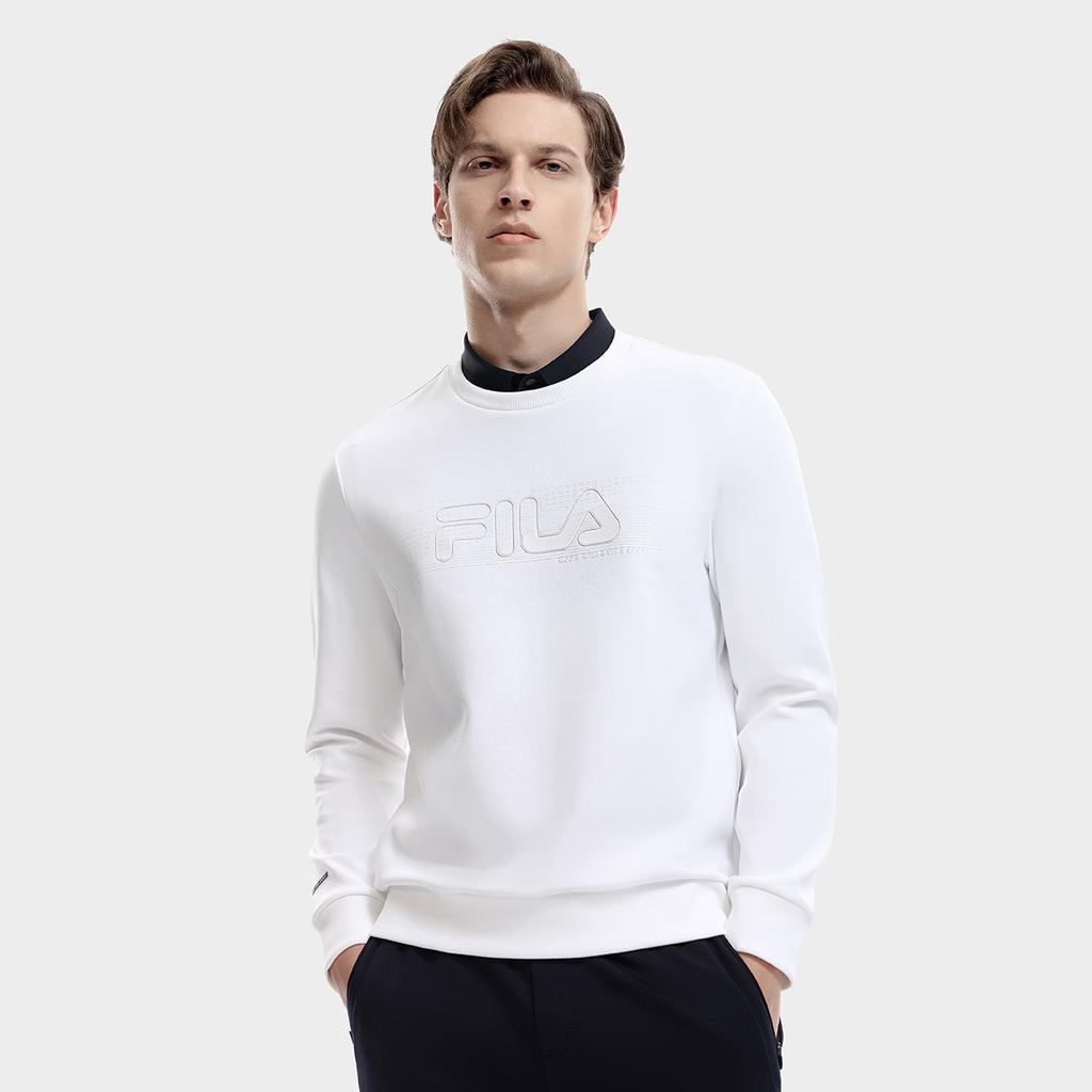 Fila Sweatshirt Men's Standard White F11M332201F-WT