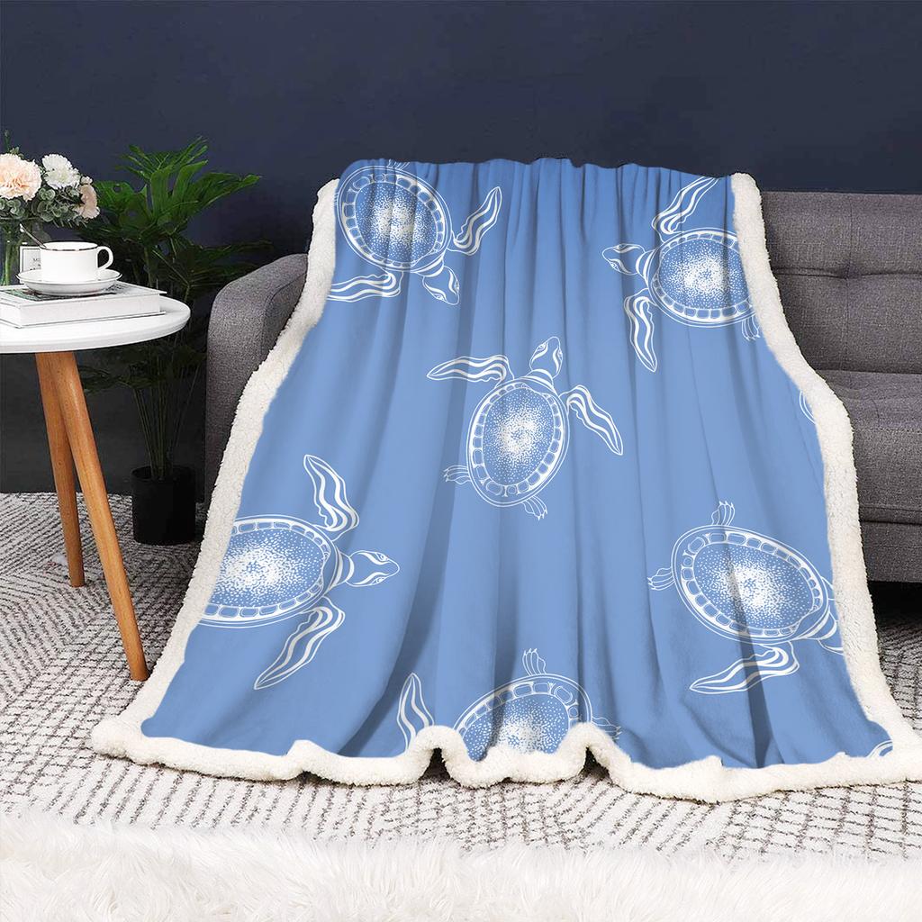 Cartoon Blankets Flannel for Children Cute Nap Kawaii Furry Soft Throws Gifts for Girls