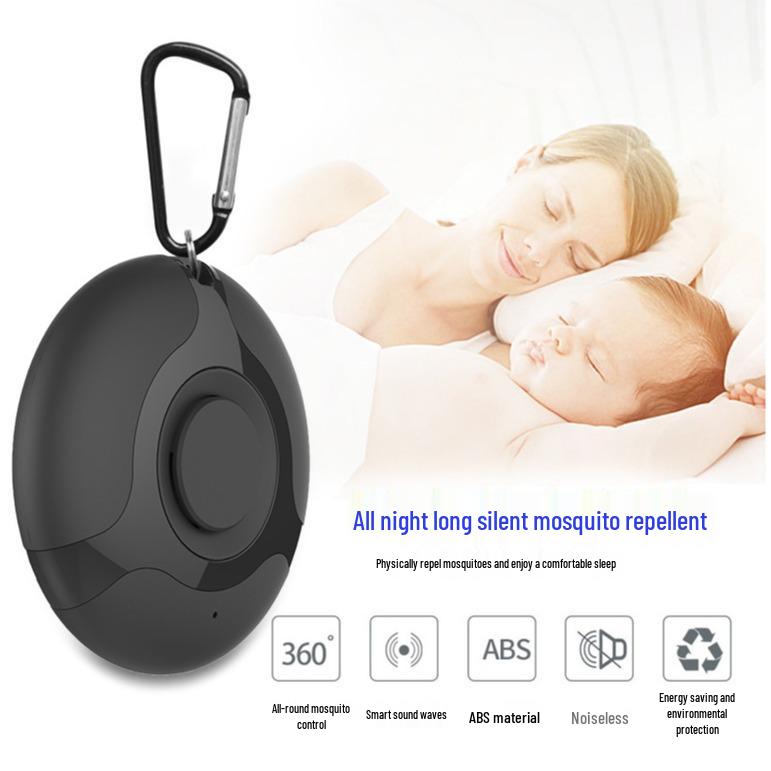 Smart Portable Ultrasonic Pest Repeller: Outdoor Mosquito, Insect, and Rat Deterrent.