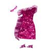 barbie Fashion Pack Heart Dress Doll Clothes Accessories Set for Dolls Dollhouses Pretend Play Ages Pink HRH36 - - & & - - 3+ -