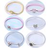 Original 925 Silver Bracelets 17-20CM Flowers Butterfly Heart Charms Beads Bracelet For Women Fashion Jewelry Gift
