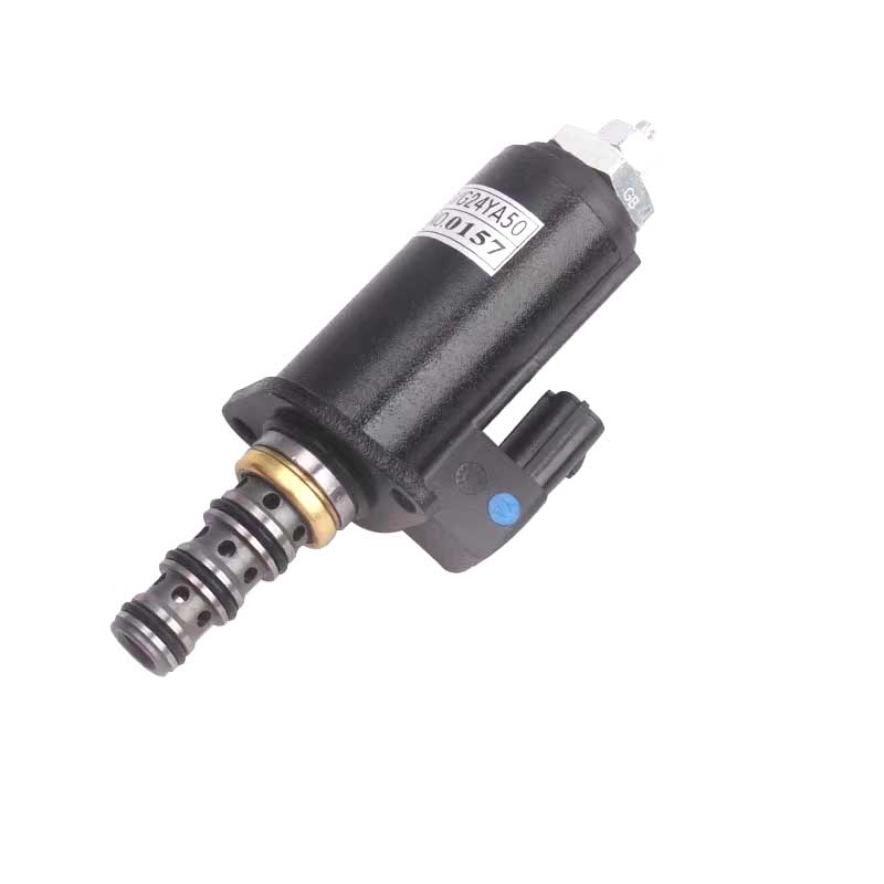 For KOBELCO SK Super 8 200 210 250 260 350-6-8 Excavator Hydraulic Lock Pilot Safety Lock Solenoid Valve