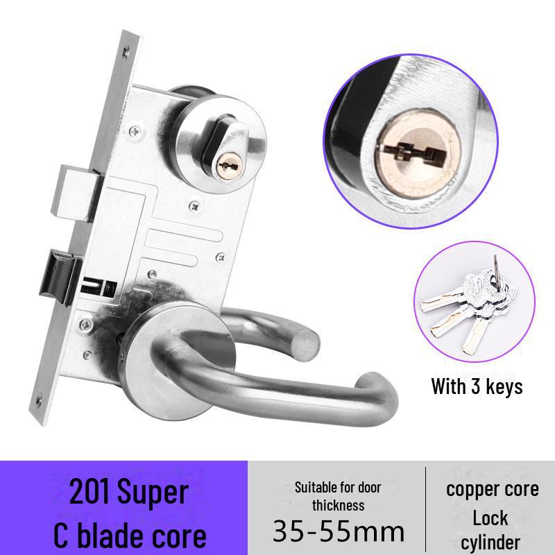Stainless Steel Fireproof Emergency Escape Door Lock