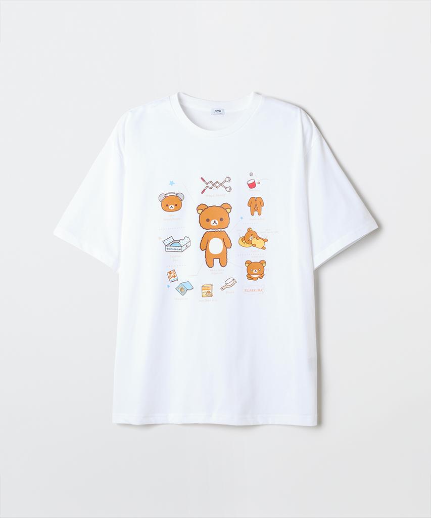 Seupao [Rilakkuma] Short Sleeve T-Shirt (Mix)_Sprlg25U02
