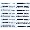FD23-3D ABS XDrive Emblem Car Fender Rear Trunk Sticker X Drive 20d 20i 23d 23i 25d 25i 28d 28i For X1 X2 X3 X5 X6 X7