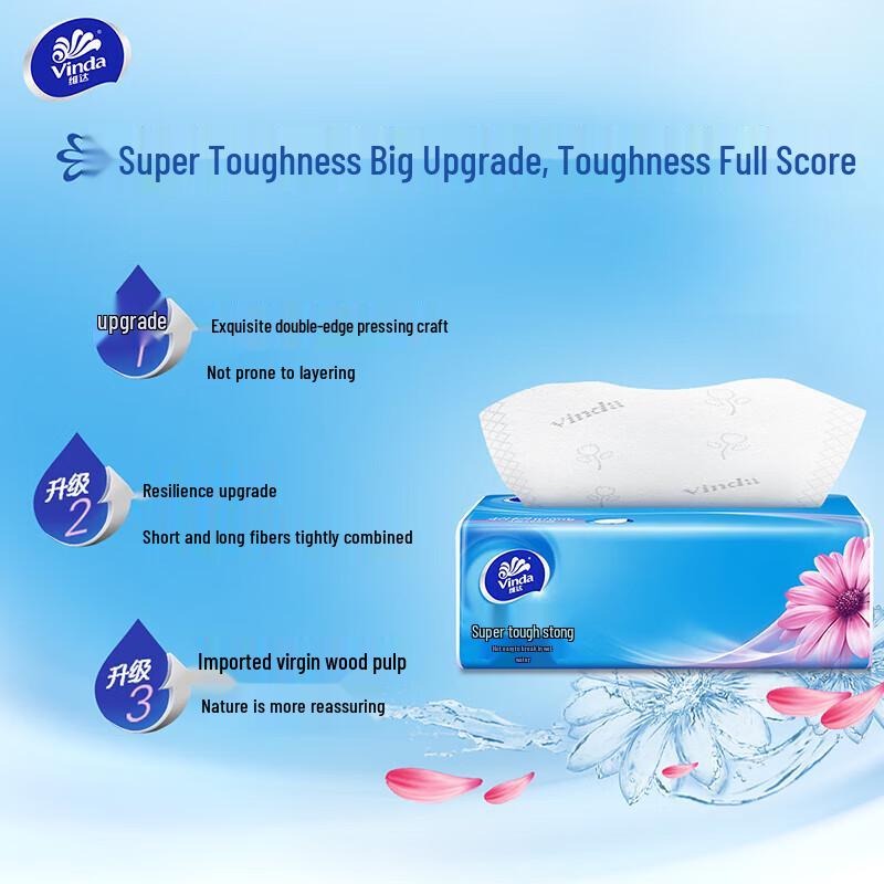 Vinda Ultra Strong Facial Tissues