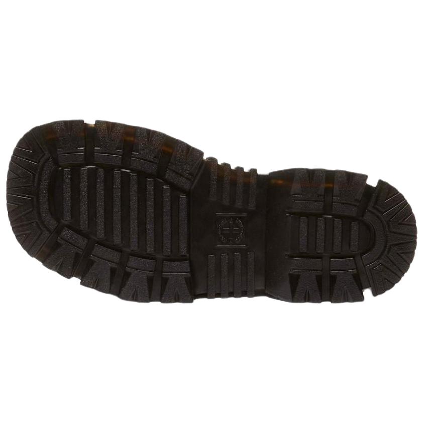 Dr. Martens Mattison 3 PU Leather Minimalist Comfortable Roman Sandals Women Sandals Black 40891001
