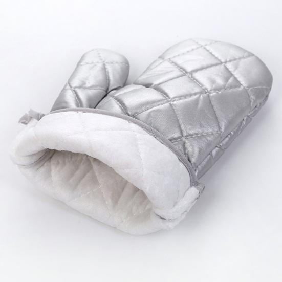 1Pc Baking Gloves Anti-scalding Thickened Breathable Heat Insulation Non-slip Kitchen Mittens Household Supplies