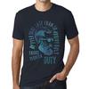 Men’s Vintage Tee Shirt Graphic T Shirt Tacos, Tequila and Duty Navy