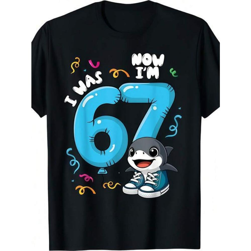 Zomer 67 Zes Zeven Grappige Meme Drip Grafische Kinder T-shirts Jongens Casual Tops 6 7 Meme Mode Korte Mouw Meisjes T-shirt
