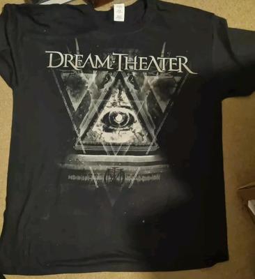Vintage Dream Theater Tour 2011 T Shirt, Heavy Black Cotton T-shirt, Size S-5XL Unisex T-Shirt
