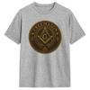 Masonic Mason Freemasonry T Shirt Summer Vintage TShirts Cotton Leisure Tshirt For Unisex Print Tops