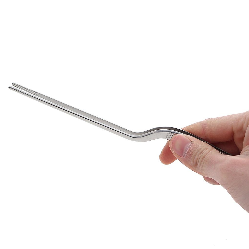 With Chef Cooking Tweezers (21cm) Bent Deco Cooking Tongs