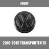 New 2026 1/2pcs For Volkswagen VW Transporter T5 2010 2011 2012 2013 2014 2015 Car Front Grill Badge Rear Trunk Emblem Cover Accessories Zs1