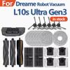 Para Acessórios do Aspirador Robô Dreame L10S Ultra Gen3 / L30S Pro Ultra Escova Principal de Rolo Lateral Mopa Filtro Saco de Pó Caixa de Pó