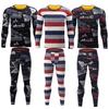 Men's Large Size Autumn and Winter Thermal Underwear Padded and Thickened Autumn Clothes and Trousers Suit Winter Cold Cotton Sweater