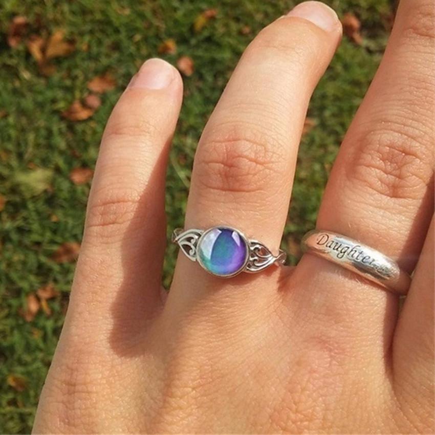 Yingqi's Lightweight and Elegant Women's Color-changing Ring. Guaranteed No Color Change or Your Money Back.