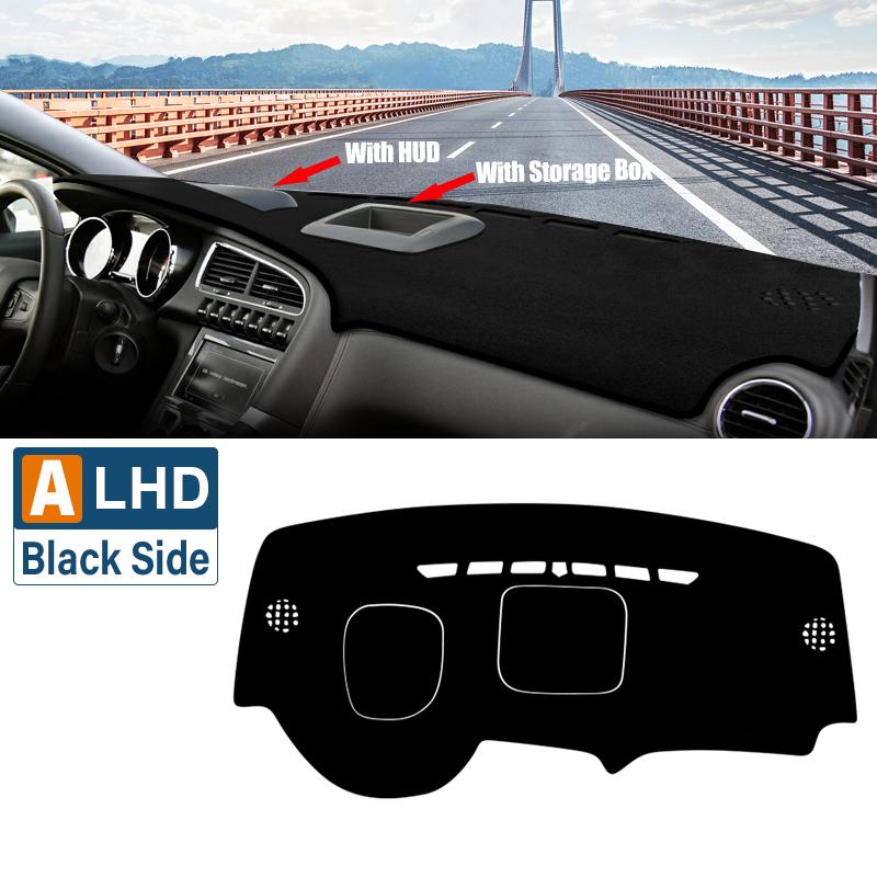 Car Accessories For Peugeot 3008 2008 2009 2010 2011 2012 2013 2014 2015 Dashboard Cover Avoid Light Pad Anti-UV Non-Slip