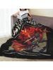 Super Warme Decken Camping D-Dungeons Cosplay Spiel Überwurfdecke Drachen Geheimnis Flanell Bettüberwurf Stuhl Grafik Schlafsofa Abdeckung