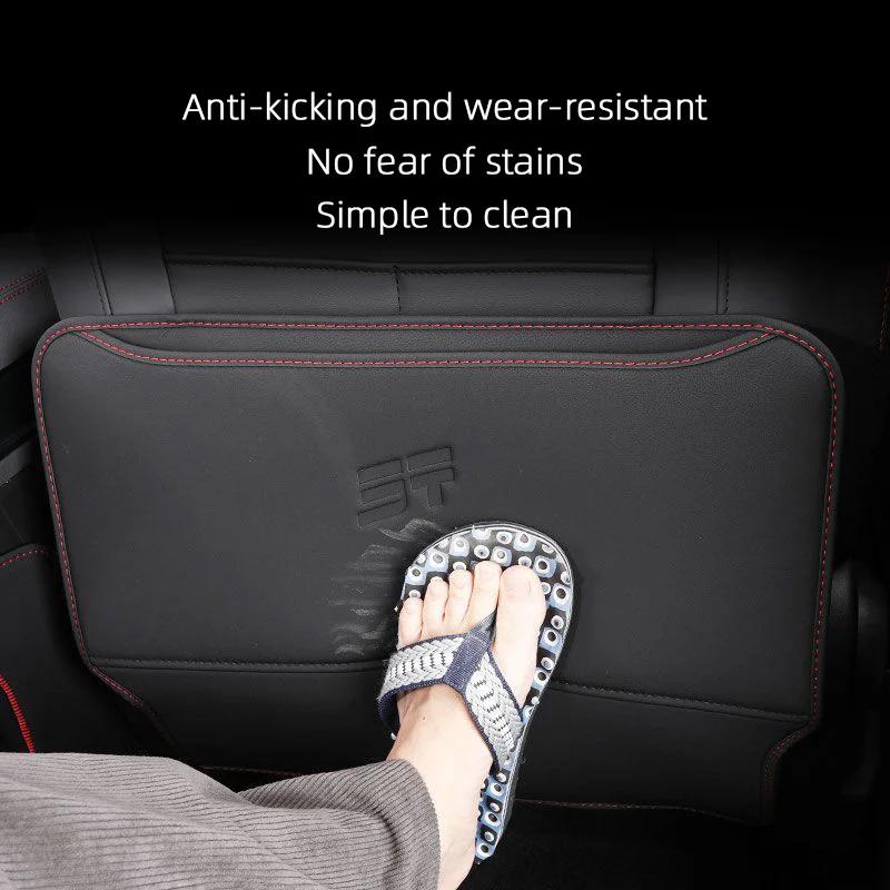 For Chery Jetour Traveler T2 DCT XWD 2025 2025 2025 Car Rear Seat Back Anti Kick Panel Protective Pad Anti Dirt Car Accessories