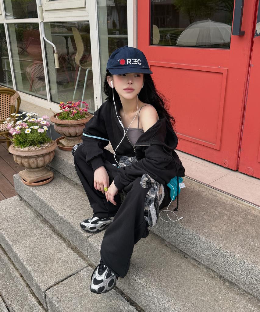 Sseuliai Rec Regular Fit 6-Panel Cap_Navy