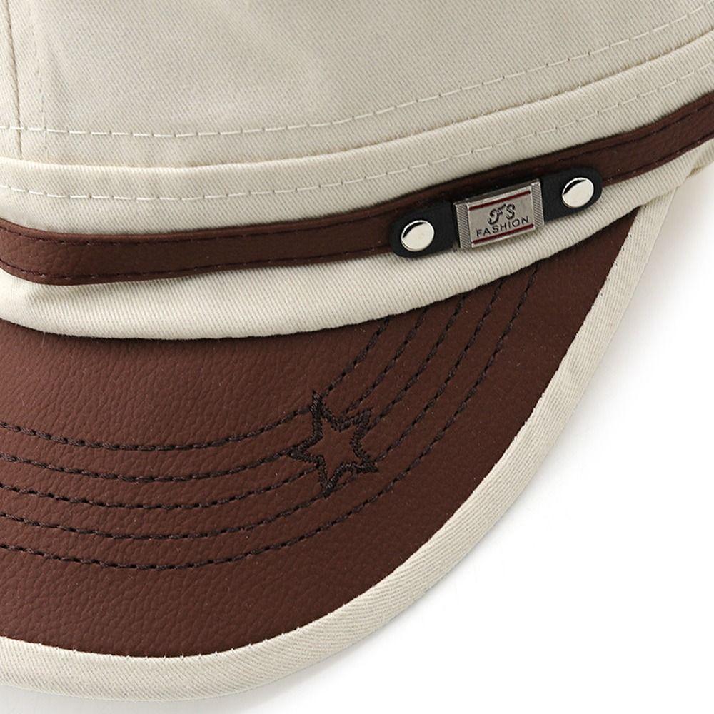 Casual Adjustable Cotton Hat Cadet Hat Sun Cap Baseball Cap
