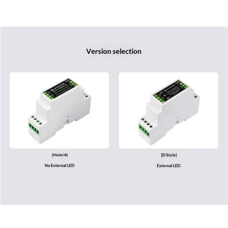 1 Set Isolated RS232 to RS485 Converter Wide Operating Temp Industrial Adapter for Harsh Industrial Automation Sites