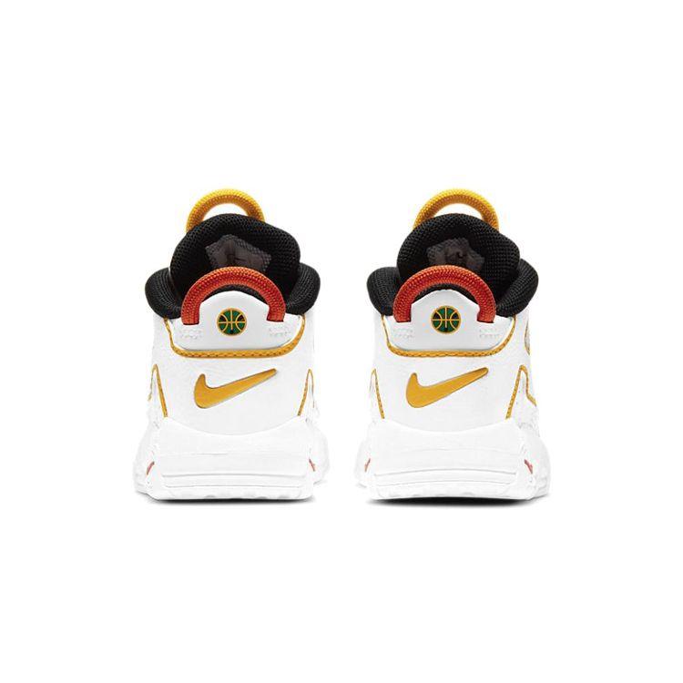 Nike Detské tenisky Air More Uptempo TD Roswell Raygun Biele Tímovo-oranžové Čierne DD9287-100