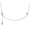 Lara Christie Adjustable Chain, Azuki PT850, Platinum, La97-0001-apt