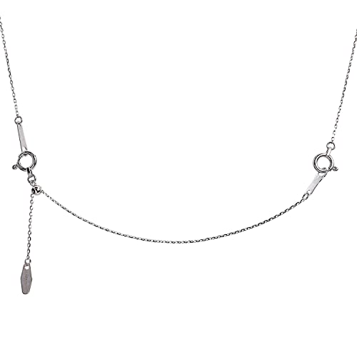 Lara Christie Adjustable Chain, Azuki PT850, Platinum, La97-0001-apt