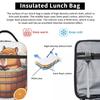 Bath Water Capybara Hot Spring Bubble Insulated Lunch Bag for Kids Cooler Thermal Food Box Tote Portable Lunch Boxes Container