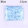 100pcs Romantic 3D Flower Craft DIY Love Heart Padded Fabric Throwing Rose Petals Wedding Party