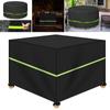 Heavy Duty Waterproof Garden Patio Furniture Cover with Reflective Strip for Rattan Table Sofa Outdoor