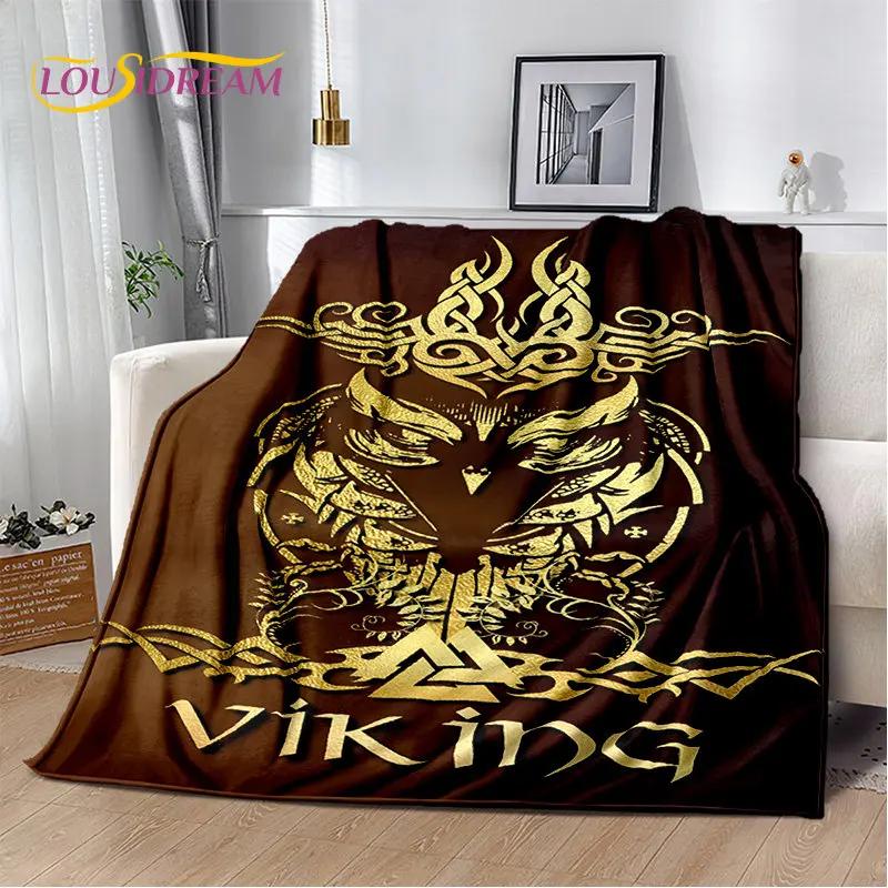 Viking Norse Mythology God Loki Soft Plush Blanket,Flannel Blanket Throw Blanket for Living Room Bedroom Bed Sofa Office Cover